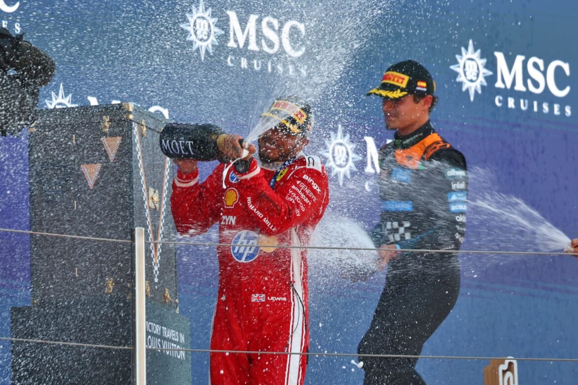 Montoya descarta a aposentadoria de Hamilton após sua reação na Ferrari.