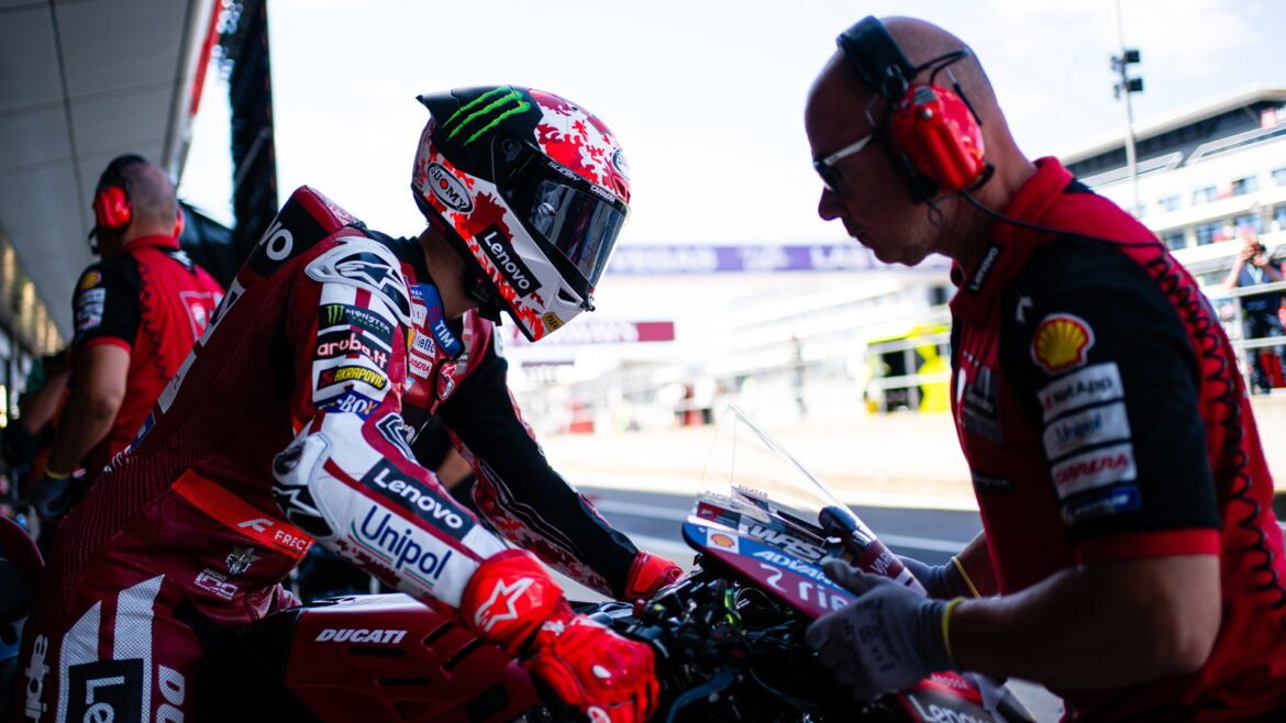 O principal problema de Pecco Bagnaia persiste no MotoGP de Silverstone.