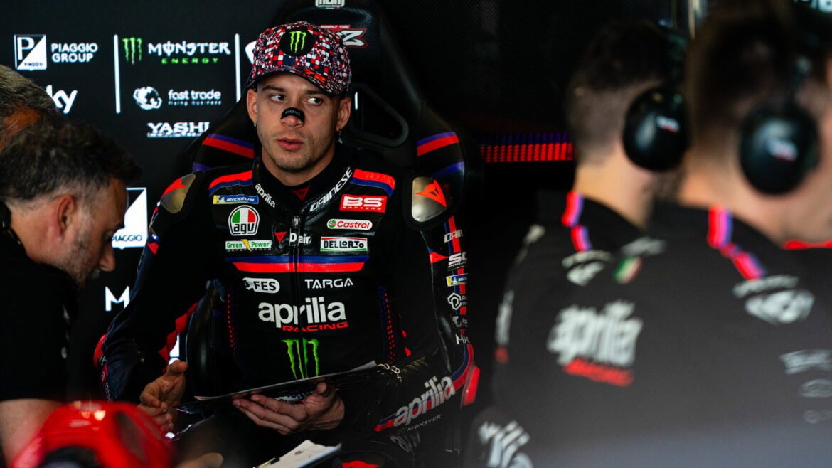 "Somos um ótimo exemplo de coragem e determinação" - Aprilia sobre o retorno de Marco Bezzecchi ao pódio