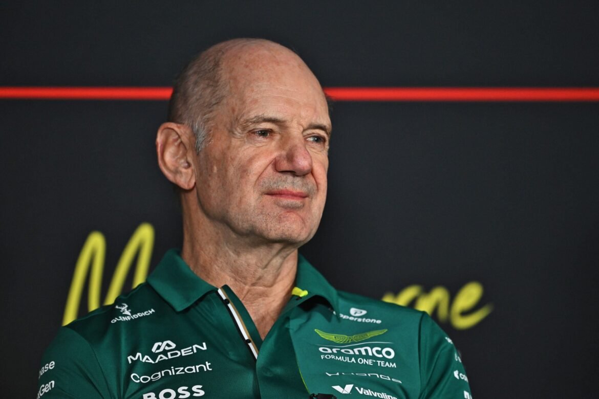 Revelados os detalhes da contribuição de Newey na Aston Martin.