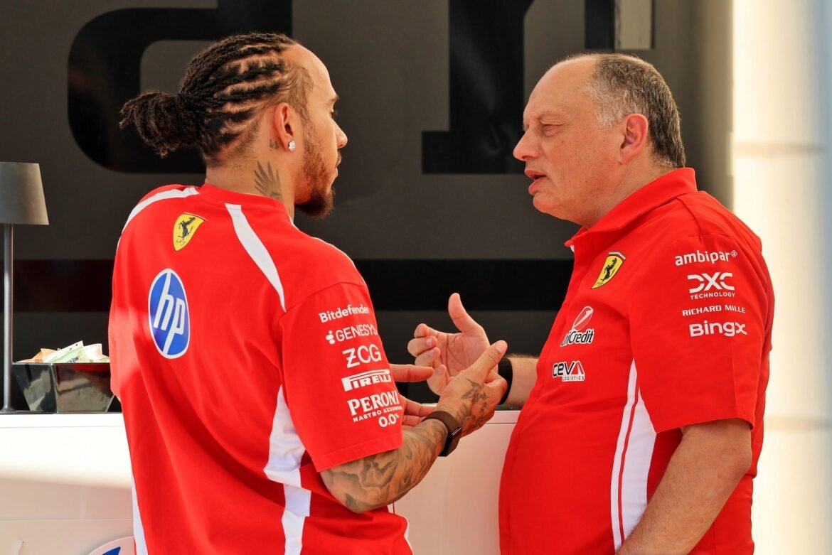 Vasseur reconhece que não conseguiu atender a todas as solicitações de alterações de Hamilton.